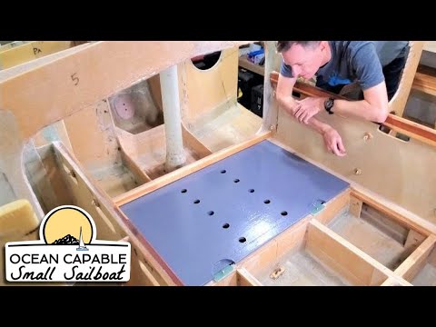 OCSS-057 Holes, Catches, and Latches for Hatches! - Mini-Cruiser Sailboat Build