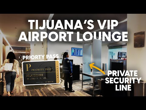 The Surprising Tijuana VIP Airport Priority Pass Lounge