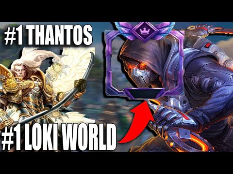 #1 LOKI VS #1 THANTOS IN DUEL! MOST INTENSE MATCH EVER - Masters Ranked Duel - SMITE