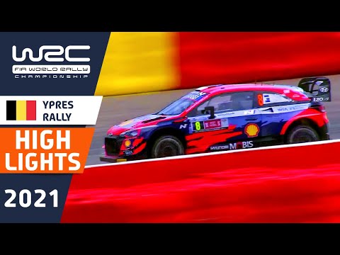 WRC HIGHLIGHTS Sunday Afternoon : Renties Ypres Rally Belgium 2021: WRC Rally Highlights and Results