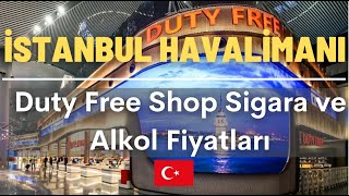 Yeni İstanbul Havalimanı Duty Free Shop Alkol ve