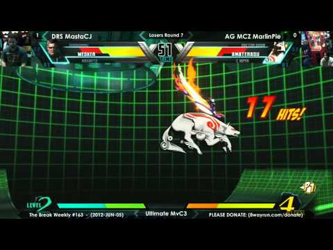 The Break #163 - UMvC3 LF - DRS MastaCJ VS AG MCZ MarlinPie