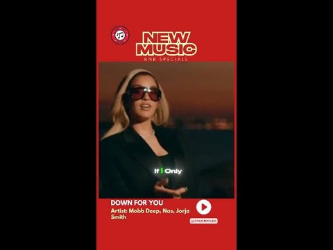 Down For You by Mobb Deep ft. Jorja Smith and Nas - Lyrics Video #shorts