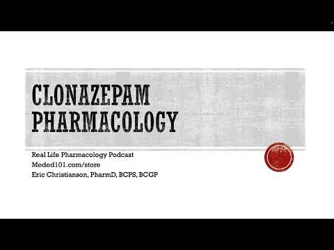 Clonazepam Pharmacology Podcast
