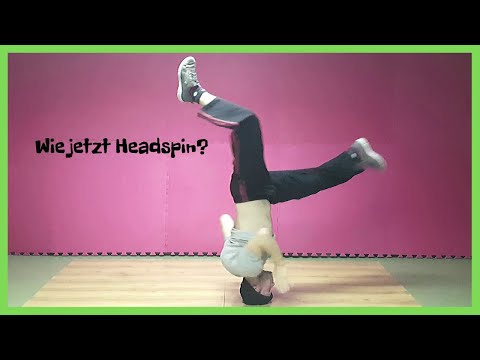 Headspin lernen|Breakdance Headspin Tutorial Deutsch|by Infinite Tutorials