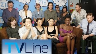 The Walking Dead Interview | TVLine Studio Presented by ZTE | Comic-Con 2016 video