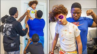 BULLY Gives Boy BLOODY NOSE Playing HIDE N SEEK , What Happens Next Is SHOCKING | FunnyMike Skits