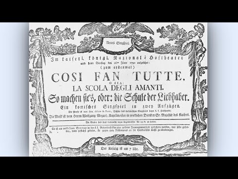 W. A. Mozart: Così fan tutte, KV 588 - Jerry Hadley, live 1996
