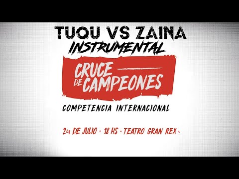 | Tuqu vs Zaina | INSTRUMENTAL - Cruce de campeones