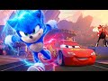 Lightning McQueen Vs Sonic The Hedgehog ️ Best Of Future Cars