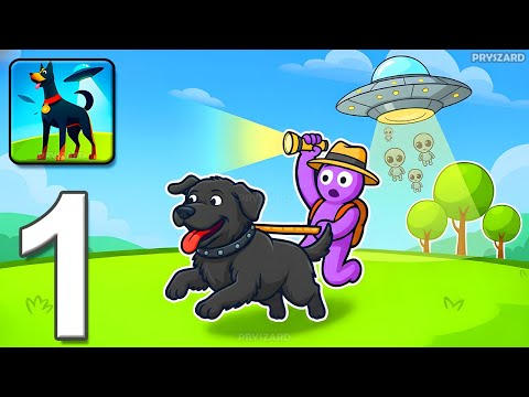 Dogs VS Aliens - Gameplay Walkthrough Part 1 - Collect Dogs Save World (iOS, Android)