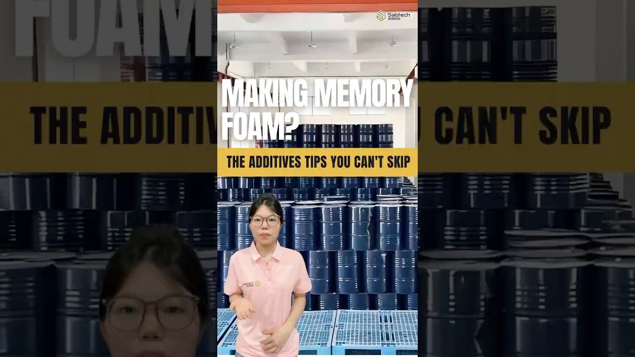 Foam Additives for Memory Foam: What to Use and Avoid #polyurethanefoam #sabtech