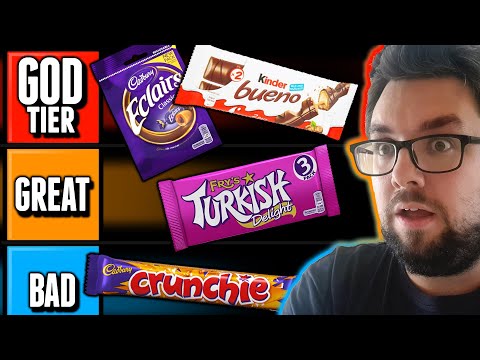 CHOCOLATE BAR TIER LIST (Ranking UK Bars)
