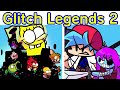 Friday Night Funkin VS Glitched Legends V2 Learn With Pibby X FNF Mod PVZ Red Spongebob Ben Tom