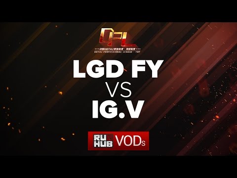 LGD Forever Young vs iG.V, DPL Season 2 - Div. A, game 1 [Mila, Jam]