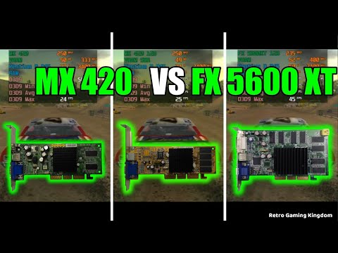 GeForce4 MX 420 vs GeForce FX 5600 XT Test In 8 Games (Capture Card)