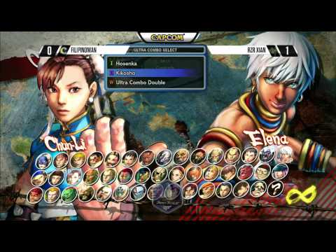 FilipinoMan (Rose) vs Xian (Elena) - Final Round 18 USF4 - 720p 60fps