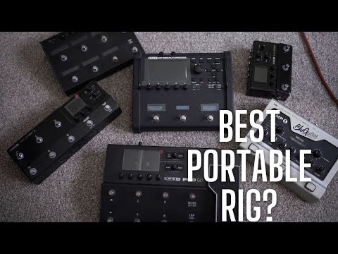 The ULTIMATE Portable FlyRig? HX Stomp, Pod Go, Fractal FM3, BluGuitar Amp 1?