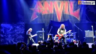 ANVIL &quot;Free As The Wind&quot; (19/3/16) live @ Athens HQ