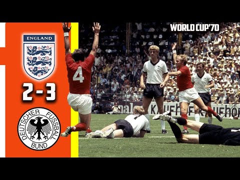 west germany vs england 3 - 2 Quarter finals world cup 70