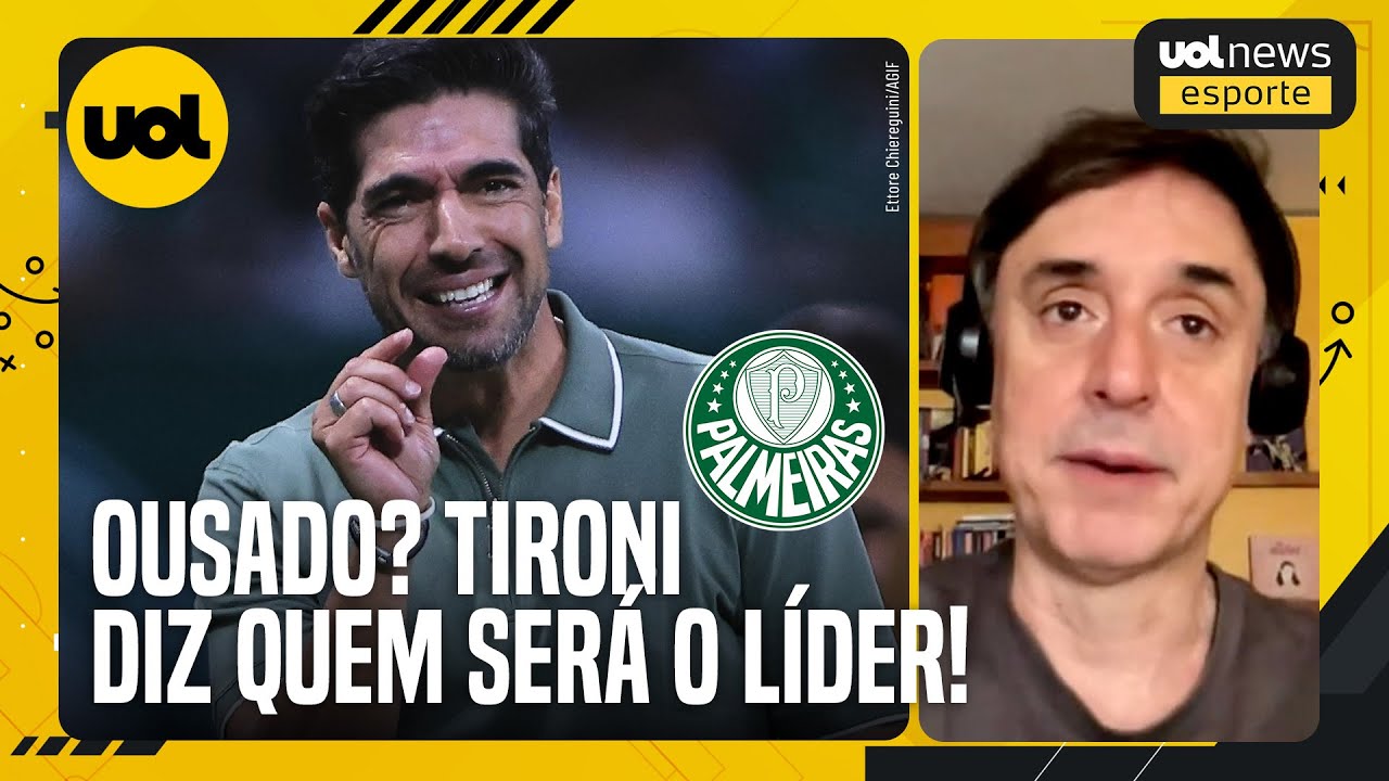 TIRONI CRAVA: PALMEIRAS SERÁ LÍDER AO FIM DESTA RODADA NO BRASILEIRÃO!