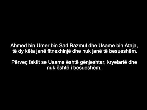 Shejh Ubejd el Xhabirij për Ahmed Bazmulin dhe Usama Ataja