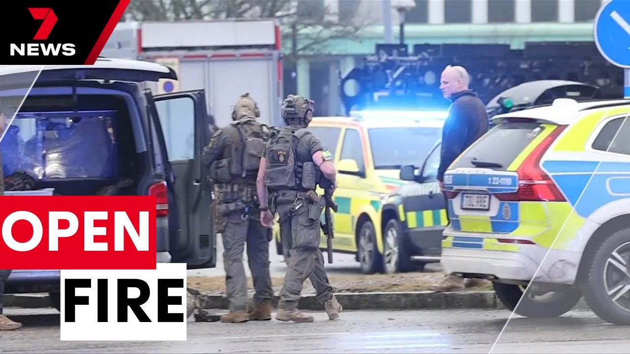 Sweden’s worst mass shooting in history | 7NEWS