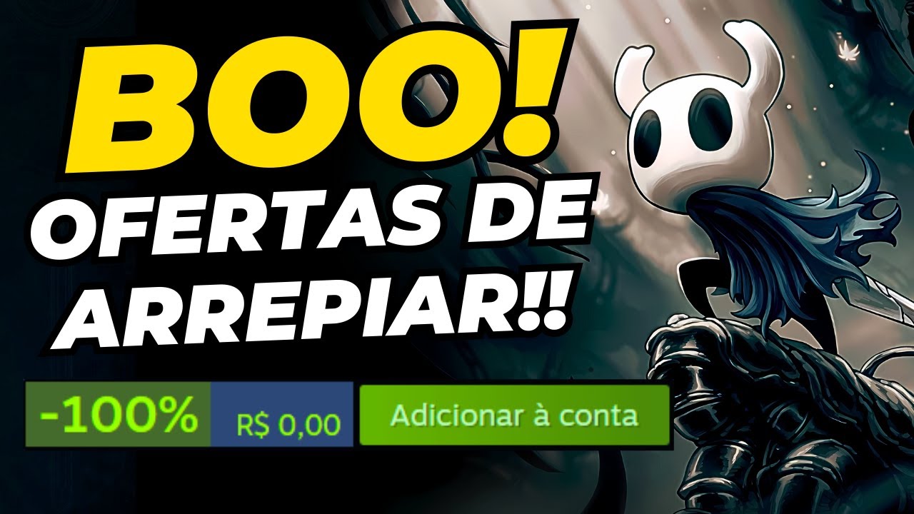 VOA! Jogos GRÁTIS de peso e começo do Festival Susteam com diversas ofertas RARAS de Halloween!
