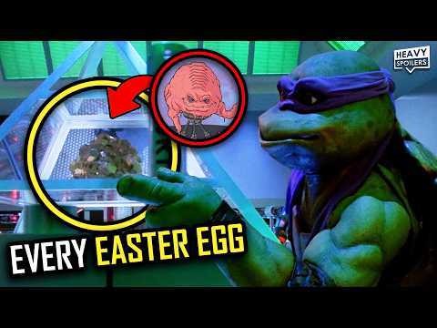 TEENAGE MUTANT NINJA TURTLES II: The Secret Of The Ooze (1991) Breakdown | Every Easter Egg