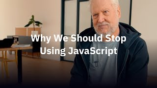 Download the video "Why We Should Stop Using JavaScript According to Douglas Crockford (Inventor of JSON)"