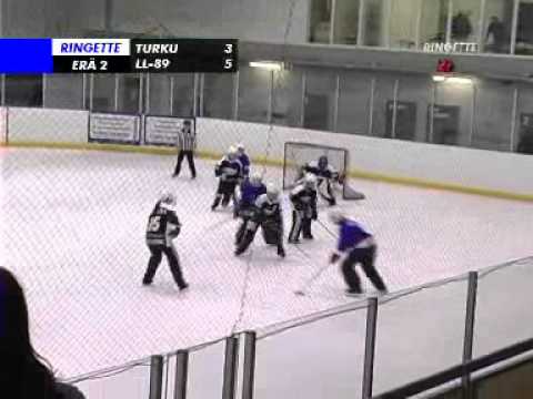 Ringette - Turun Ringette - LL-89 Lapinlahti 28.10.2006