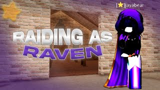 ⭐Raiding as Raven In Da Hood With Star⭐