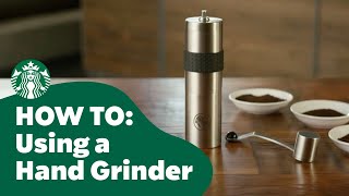 How to: Using a Hand Grinder