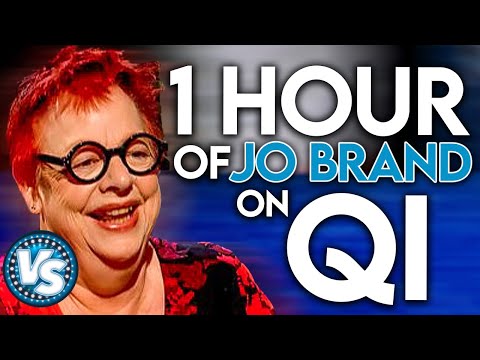 1 Hour of Jo Brand On QI! Her Funniest Rounds!