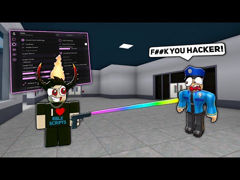 I Used HACKS To TROLL In Prison Life Script!
