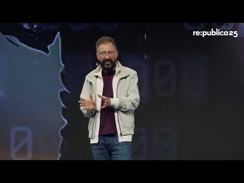 re:publica 25: André Frank Zimpel - Hilfe, wir werden dümmer!