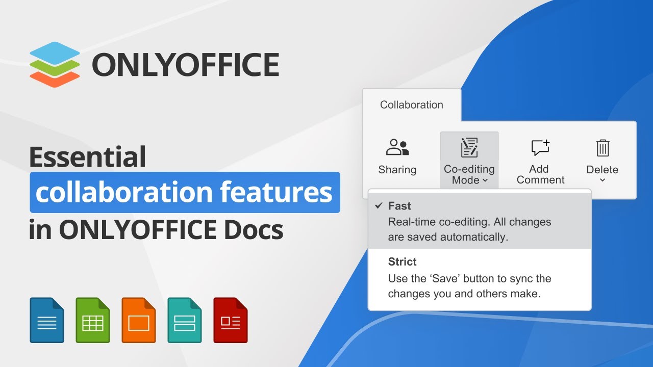 Essential collaboration features in ONLYOFFICE Docs [LIVE Webinar – August 6, 2024]