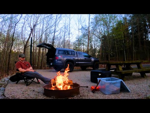 Relaxation and Serenity - Spring Truck Camping