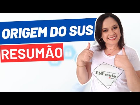 ORIGIN OF THE SUS (UNIFIED HEALTH SYSTEM): Summary for exams | Prof. Juliana Mello