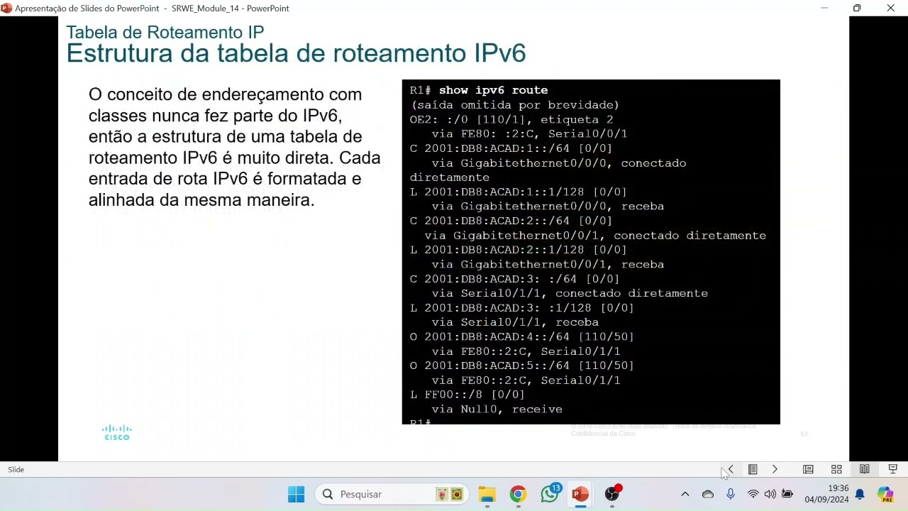 Curso FIC Redes CCNA 2 Aula 17 (04/09/2024)