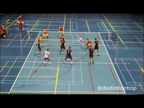 3 Defensive plays in a rally.