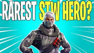 ONE OF THE RAREST HEROES IN STW! Rescue Trooper Havoc Twitch Exclusive | Fortnite Save The World