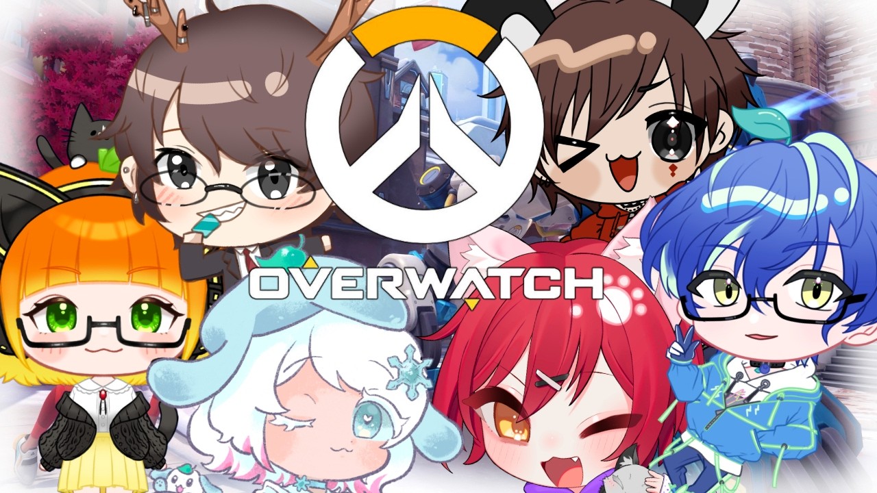 【🌟 #ow 🌟】あずき家 OW部❣❣ 初参加にゃんこですww【#vtuber 】