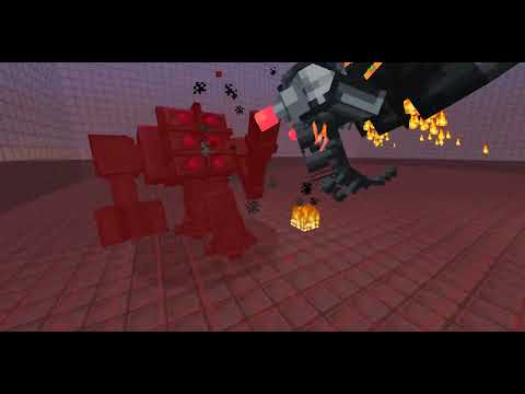Corundum Guardian vs Harbinger [Minecraft Mob Battle]