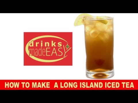 How To Make A Perfect Long Island Iced Tea | Drinks Made Easy