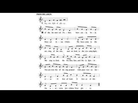 Phos Hilaron | Lutheran Prayer
