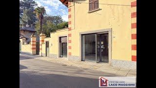 VIDEO TOUR - Negozio Con Vetrine E Cortile Privato In Affitto In Centro Ispra (VA)