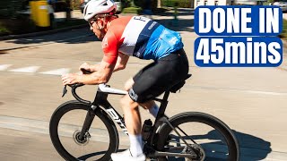 The Best Science Backed Short Intensity Workout (to maintain cycling fitness)