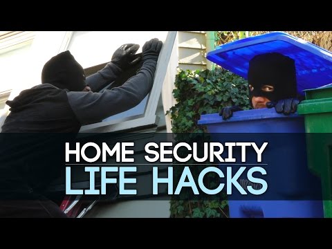 10 Quick and Simple Home Security Life Hacks!