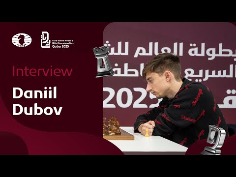 Daniil Dubov: “Whenever I feel my energy is running low, I try to play super solid."